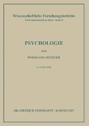Cover of Psychologie