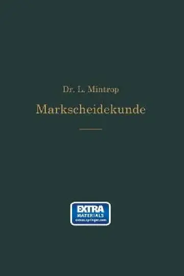 Cover of Einführung in Die Markscheidekunde