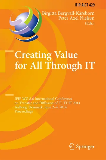 Cover of Creating Value for All Through IT