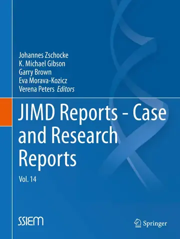 Cover of JIMD Reports