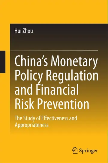 Cover of China’s Monetary Policy Regulation and Financial Risk Prevention