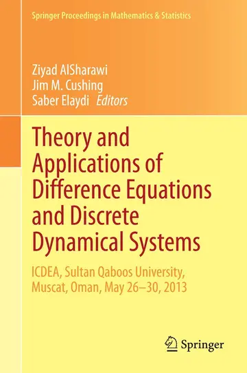Cover of Theory and Applications of Difference Equations and Discrete Dynamical Systems