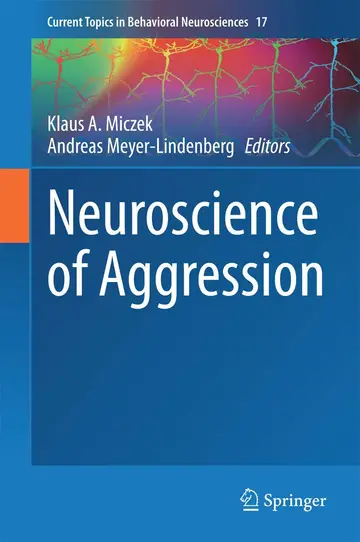 Cover of Neuroscience of Aggression