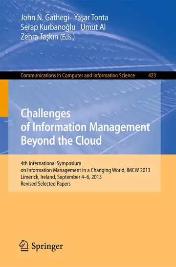 Cover of Challenges of Information Management Beyond the Cloud