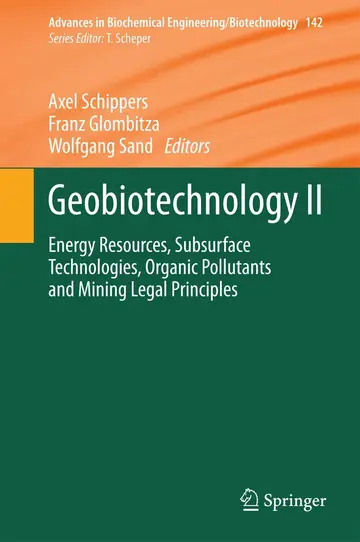 Cover of Geobiotechnology II
