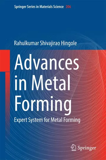 Cover of Advances in Metal Forming