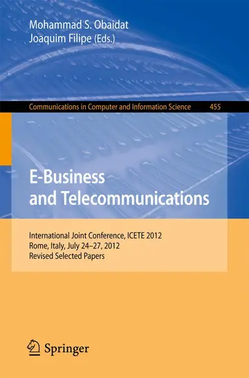 Cover of E-Business and Telecommunications