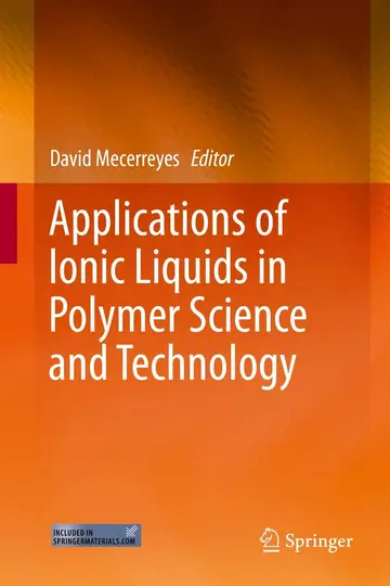 Cover of Applications of Ionic Liquids in Polymer Science and Technology
