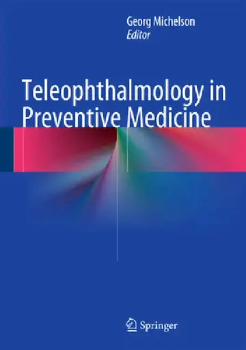 Cover of Teleophthalmology in Preventive Medicine
