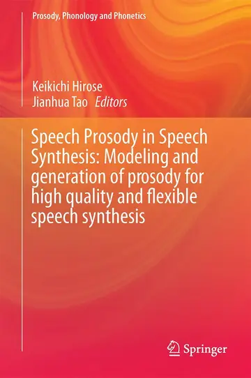 Cover of Speech Prosody in Speech Synthesis