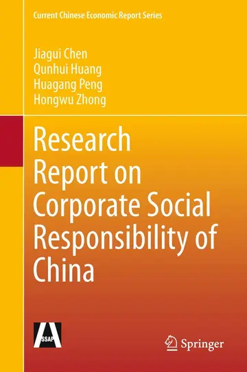 Cover of Research Report on Corporate Social Responsibility of China