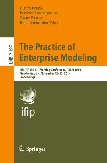 Cover of The Practice of Enterprise Modeling