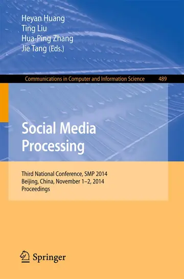 Cover of Social Media Processing