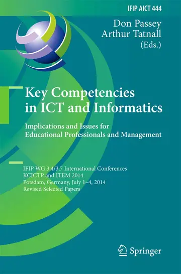Cover of Key Competencies in ICT and Informatics