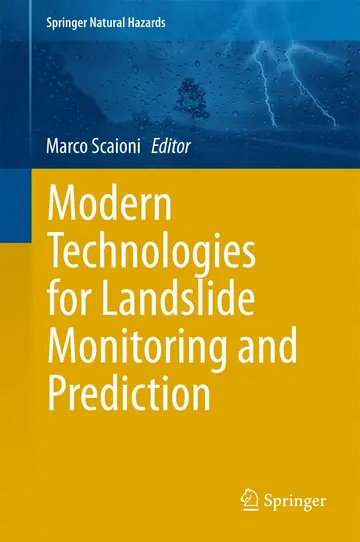 Cover of Modern Technologies for Landslide Monitoring and Prediction