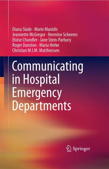 Cover of Communicating in Hospital Emergency Departments
