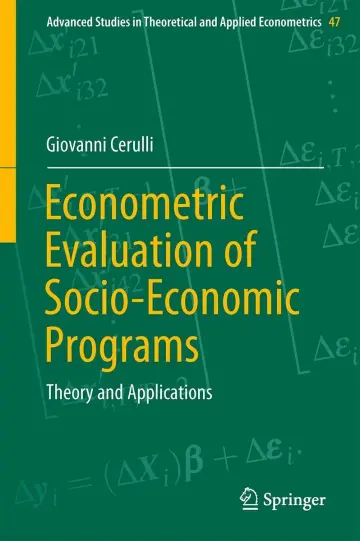 Cover of Econometric Evaluation of Socio-Economic Programs