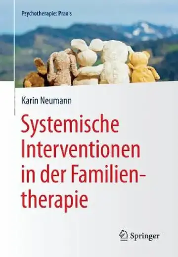 Cover of Systemische Interventionen in Der Familientherapie