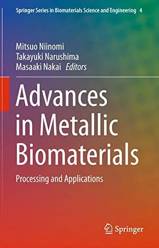 Cover of Advances in Metallic Biomaterials