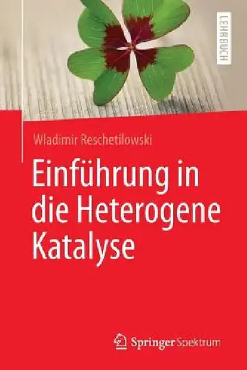 Cover of Einführung in Die Heterogene Katalyse