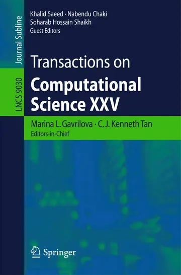 Cover of Transactions on Computational Science XXV