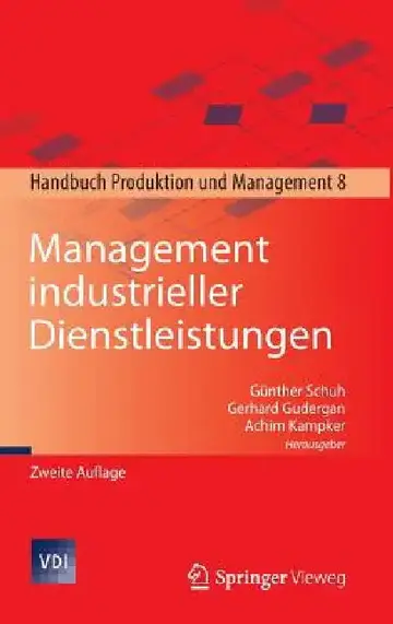 Cover of Management Industrieller Dienstleistungen
