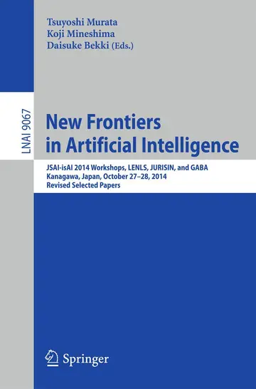 Cover of New Frontiers in Artificial Intelligence