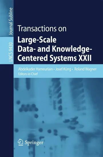 Cover of Transactions on Large-scale Data- and Knowledge-centered Systems