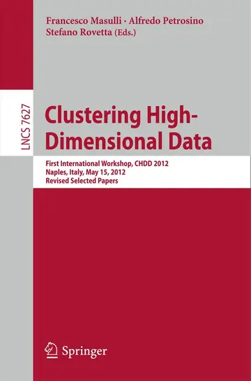 Cover of Clustering High--Dimensional Data