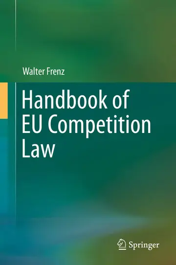 Cover of Handbook of Eu Competition Law