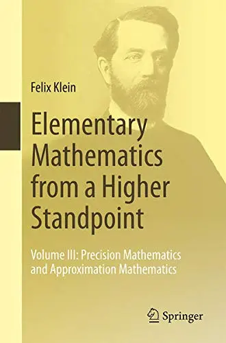 Cover of Elementary Mathematics from a Higher Standpoint