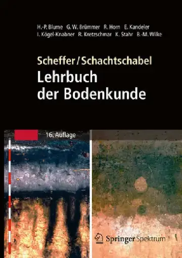Cover of Scheffer/Schachtschabel