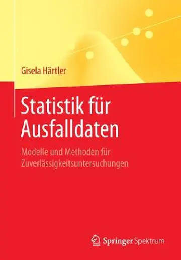 Cover of Statistik Für Ausfalldaten