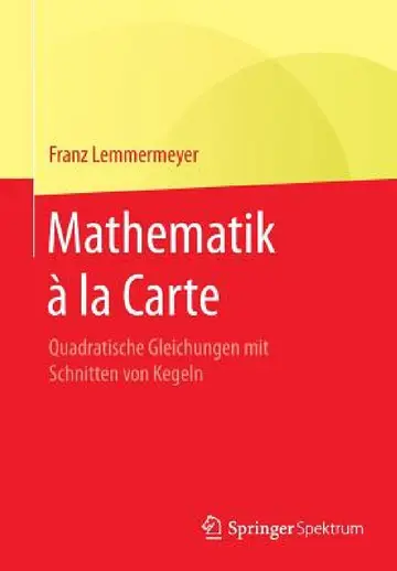 Cover of Mathematik À La Carte