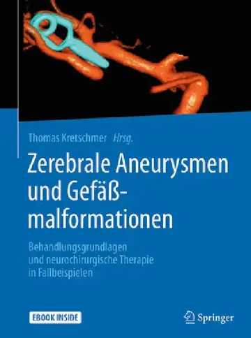 Cover of Zerebrale Aneurysmen Und Gefäßmalformationen