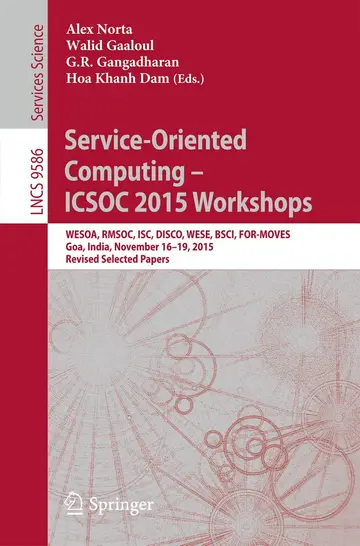 Cover of Service-oriented Computing – Icsoc 2015 Workshops