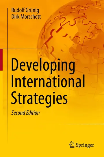 Cover of Developing International Strategies
