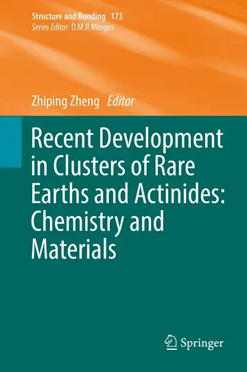 Cover of Recent Development in Clusters of Rare Earths and Actinides