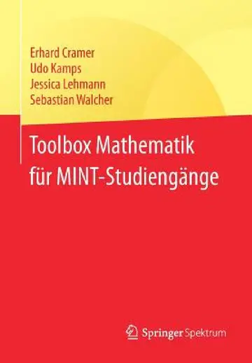 Cover of Toolbox Mathematik Für Mint-Studiengänge