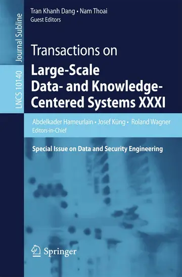 Cover of Transactions on Large-Scale Data- and Knowledge-Centered Systems XXXI