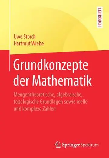 Cover of Grundkonzepte Der Mathematik