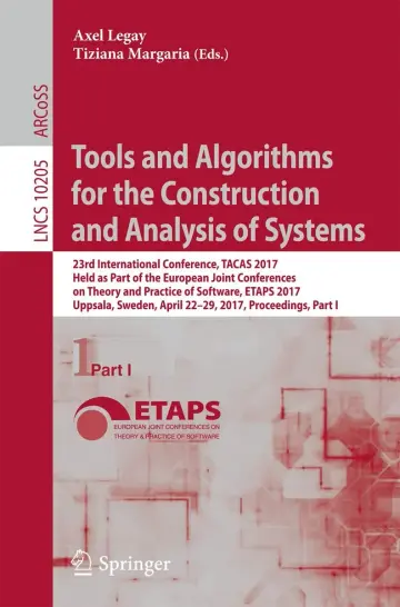 Cover of Tools and Algorithms for the Construction and Analysis of Systems