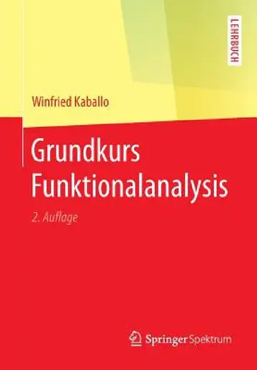 Cover of Grundkurs Funktionalanalysis