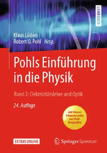 Cover of Pohls Einführung in Die Physik
