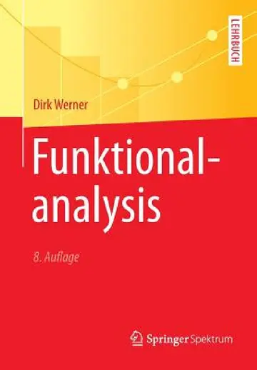 Cover of Funktionalanalysis