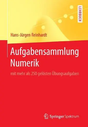 Cover of Aufgabensammlung Numerik