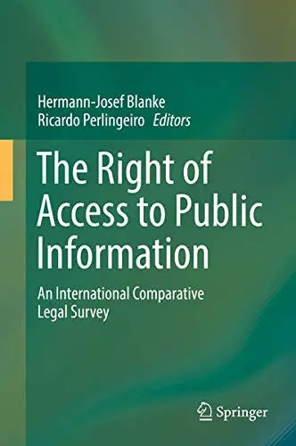 Cover of The Right of Access to Public Information