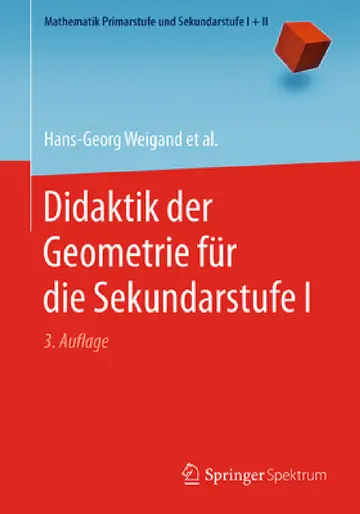 Cover of Didaktik Der Geometrie Für Die Sekundarstufe I