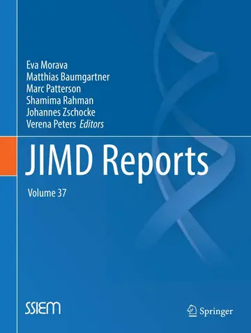 Cover of JIMD Reports, Volume 37
