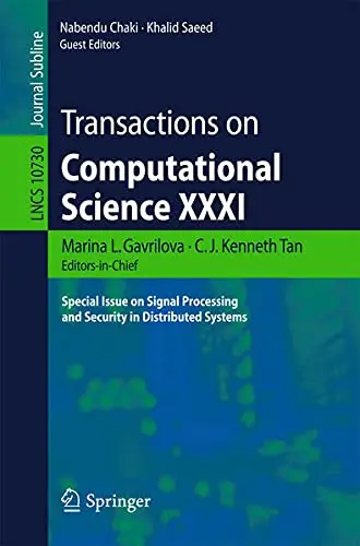 Cover of Transactions on Computational Science XXXI